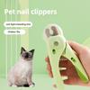 Cat Nail Clippers LED Stainless Steel Cat Nail Clippers with File Pet Products