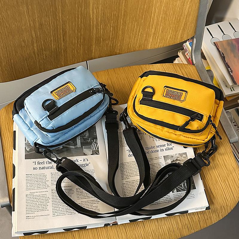 

Multifunctional Shoulder Bag Women s Crossbody Bag Small Square Bag Men s Mobile Phone Bag жовтий