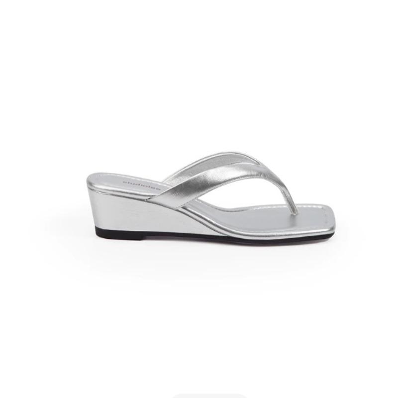 Pegged Heels Women's Shoes Platform Sandals