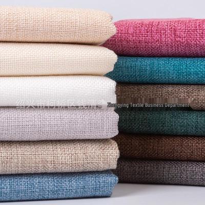 Thickened Coarse Linen Fabric for Tablecloths and Cushions