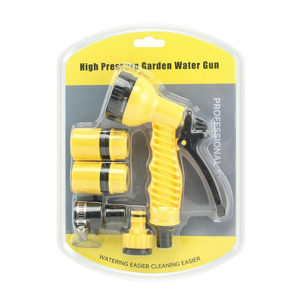 Car Wash Tool Sprinkler Garden Nozzle Set Household 7 Functions Bubble Watering Water