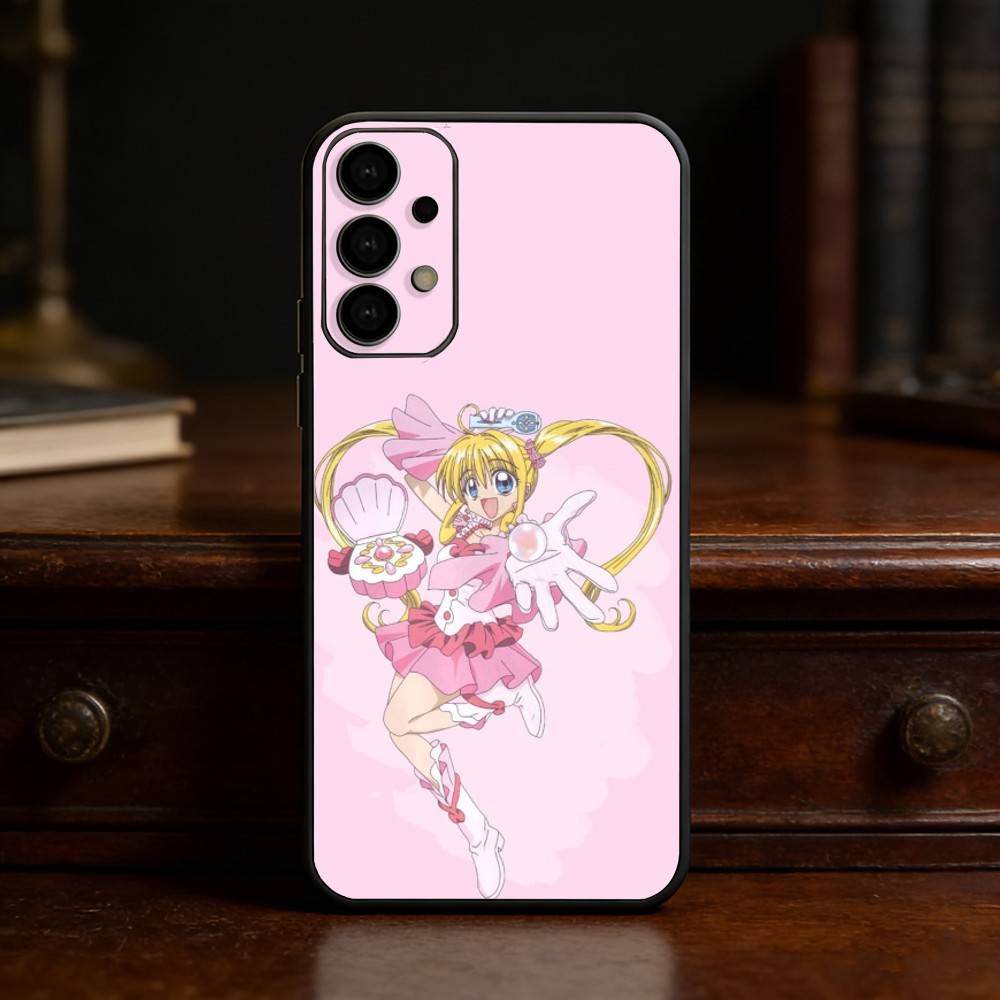 Mermaid Melody Pichi Pitch Handyhülle Für Samsung S25,S24,S21,S22,S23,S30,Ultra,S20,Plus,Fe,Lite Schwarzes Gehäuse