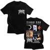 Rapper Tiago Pzk Tour 2026 Album T Shirt Unisex Women Trendy Vintage Hip Hop Tshirts Oversized Popular Tee Swehirt Streetar