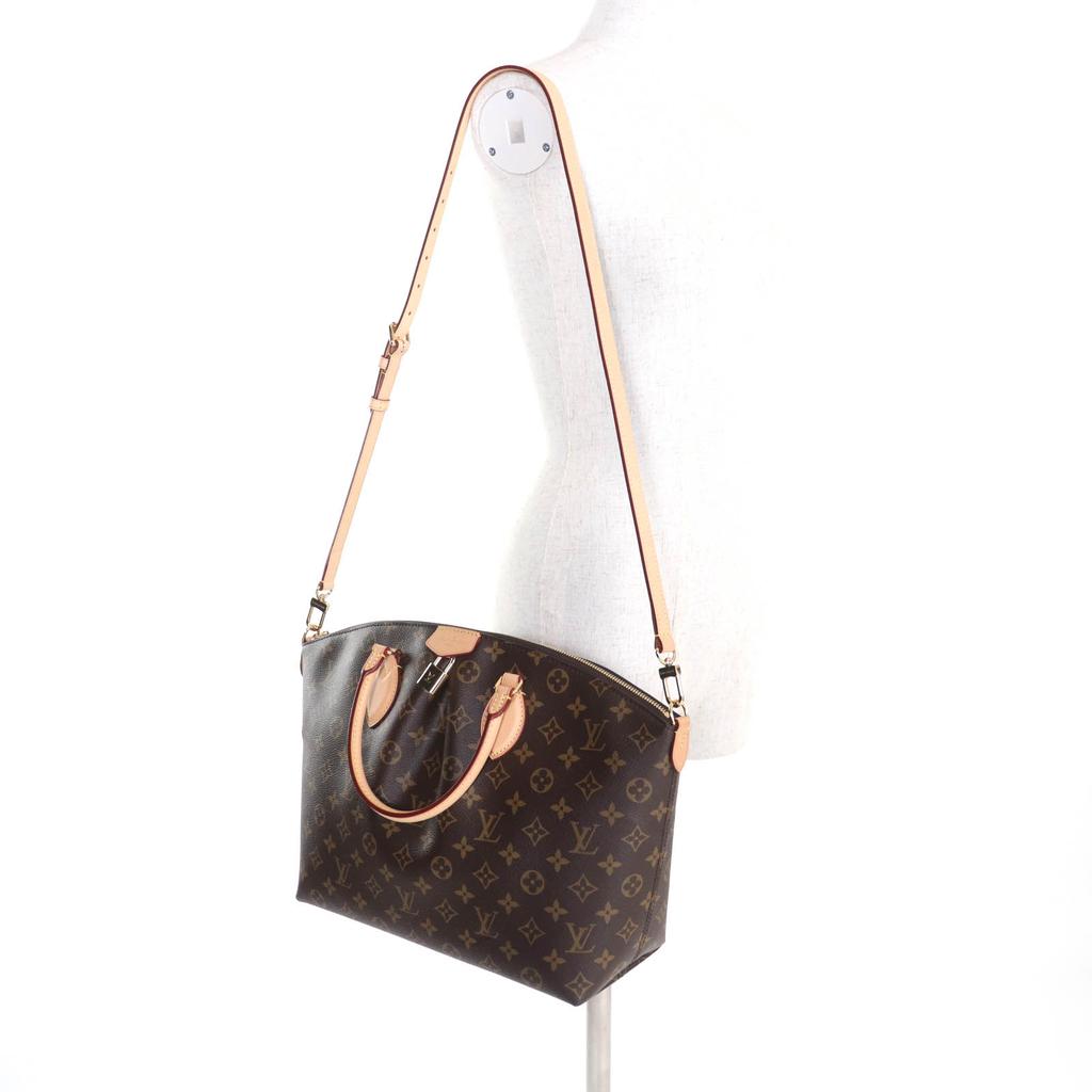 Excellent LOUIS VUITTON Handbag Monogram Boetie NM MM Brown leather Women M45987 Used