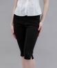 Aendeuel Slit Capri Pants - Black
