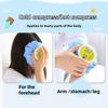 Reusable Hot Water Bottle Cute Water-filled Hand Warmer Hot Cold Compress Ice Pack Hot water Physiotherapy Bag for Period Pain