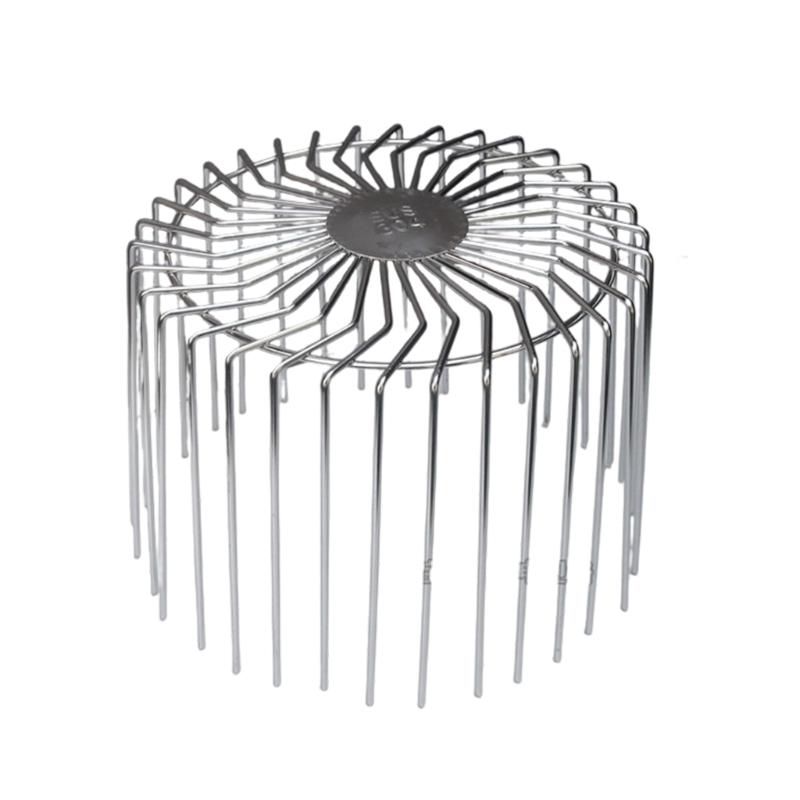 Corrosion-Resistant Drain Screen with Fine Designs Long-Lasting Steel Sewer Cover Permanent Sewer Barrier System