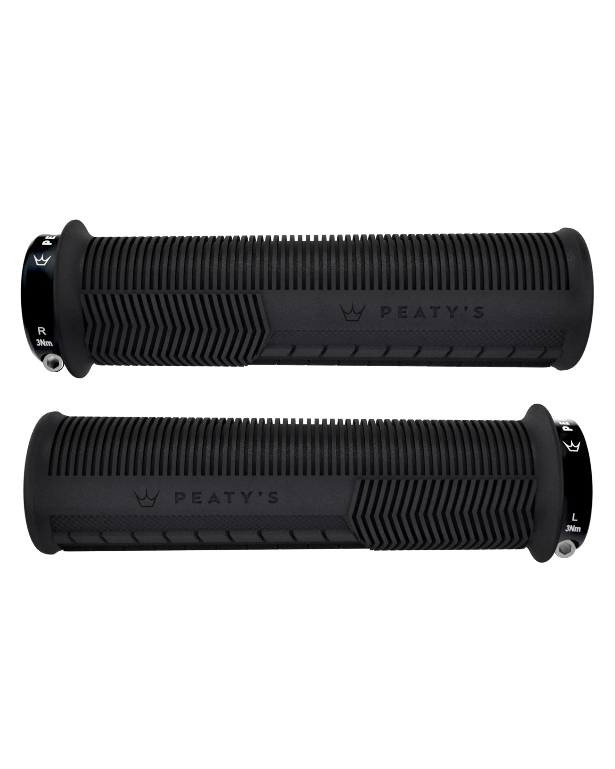 

Peaty s Monarch Grip - Mushroom - Black, Thin