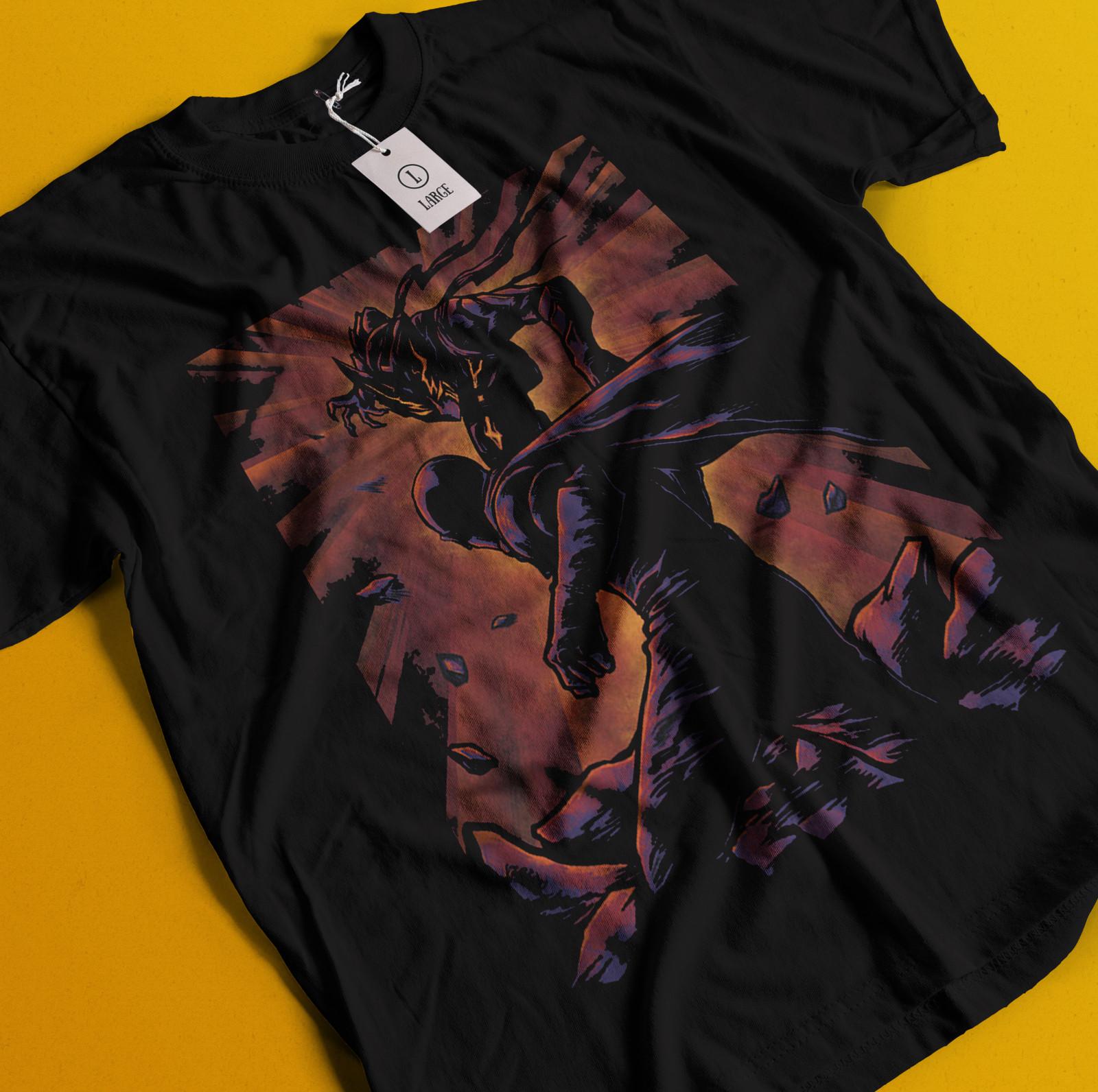 

One Punch Man T-Shirt Mens Womens Tees Top Saitama Shirt Garou Tshirt Fubuki Genos Anime Manga OK Tee 4XL