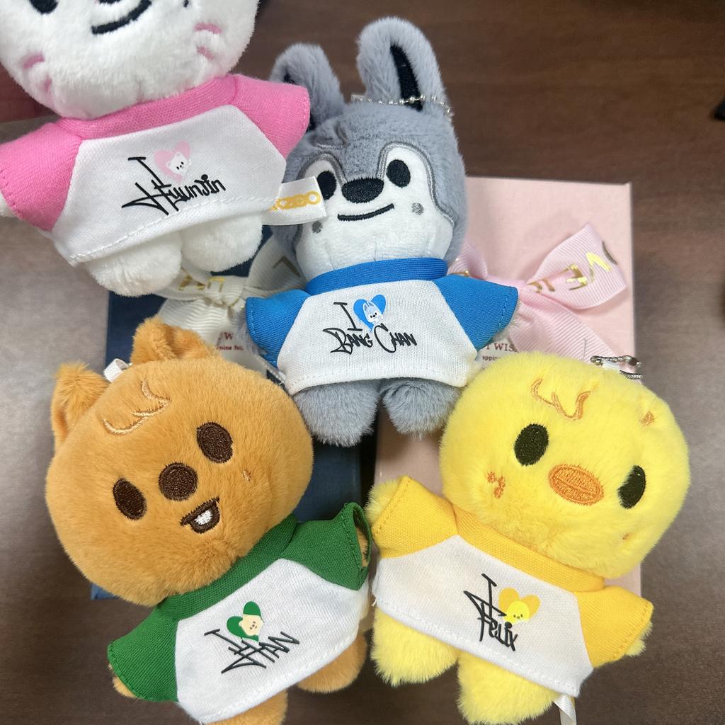 Stray Kids Skzoo New Plush Doll Felix Bangchan Cute Bag Pendant Decoration Kpop Idol Peripheral Fans Essential Surprise Birthday