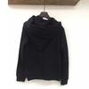 Men Hoodie Coat Hooded Solid Color Long Sleeves Zipper Cardigan Warm Hip Hop Plus Size Loose Men Fall Cloak for Street