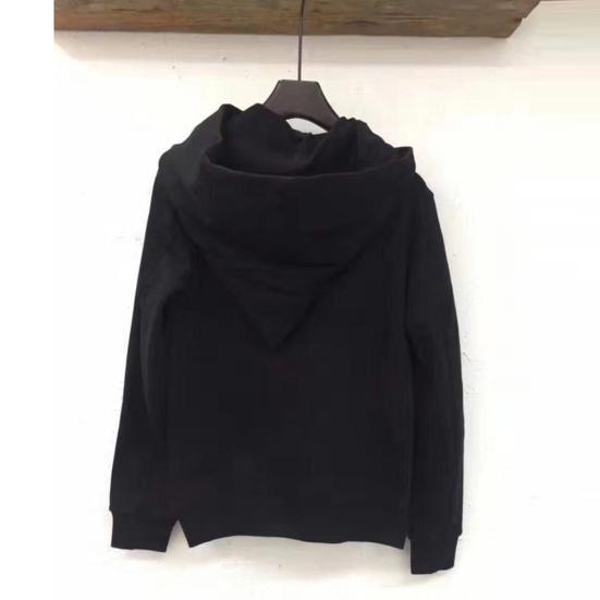 Men Hoodie Coat Hooded Solid Color Long Sleeves Zipper Cardigan Warm Hip Hop Plus Size Loose Men Fall Cloak for Street