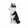 Dog Vase Statue Decorative Handcrafted Resin Dog Shaped Flower Vase for Tabletop Garden Desks Husky Vase