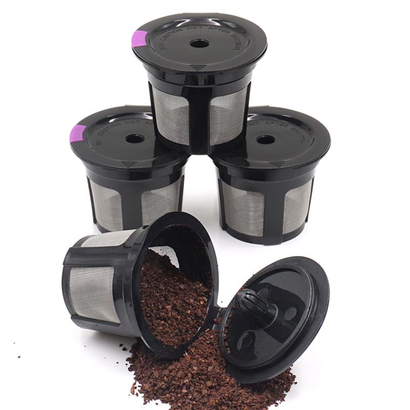 Reusable K Cups For Keurig - Universal Fit 1.0 & 2.0 Keurig Coffee Makers - Refillable Kcups Coffee Filters
