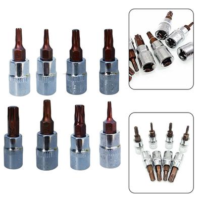 Torx Bit Stecknüsse T20 T25 Torx Bit Stecknüsse 1/4\" Sechskantschaft