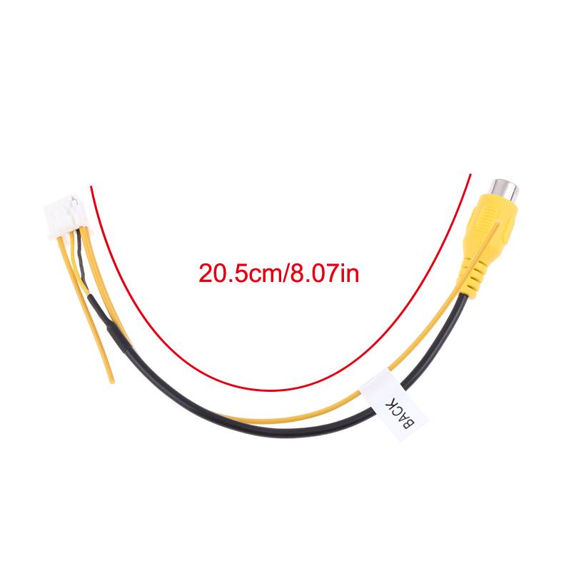 

[Q]1pcs 10Pin Rear View Backup Camera Cable Adaptor For Car Stereo Android Radio DVD Player Car Multimedia Monitor