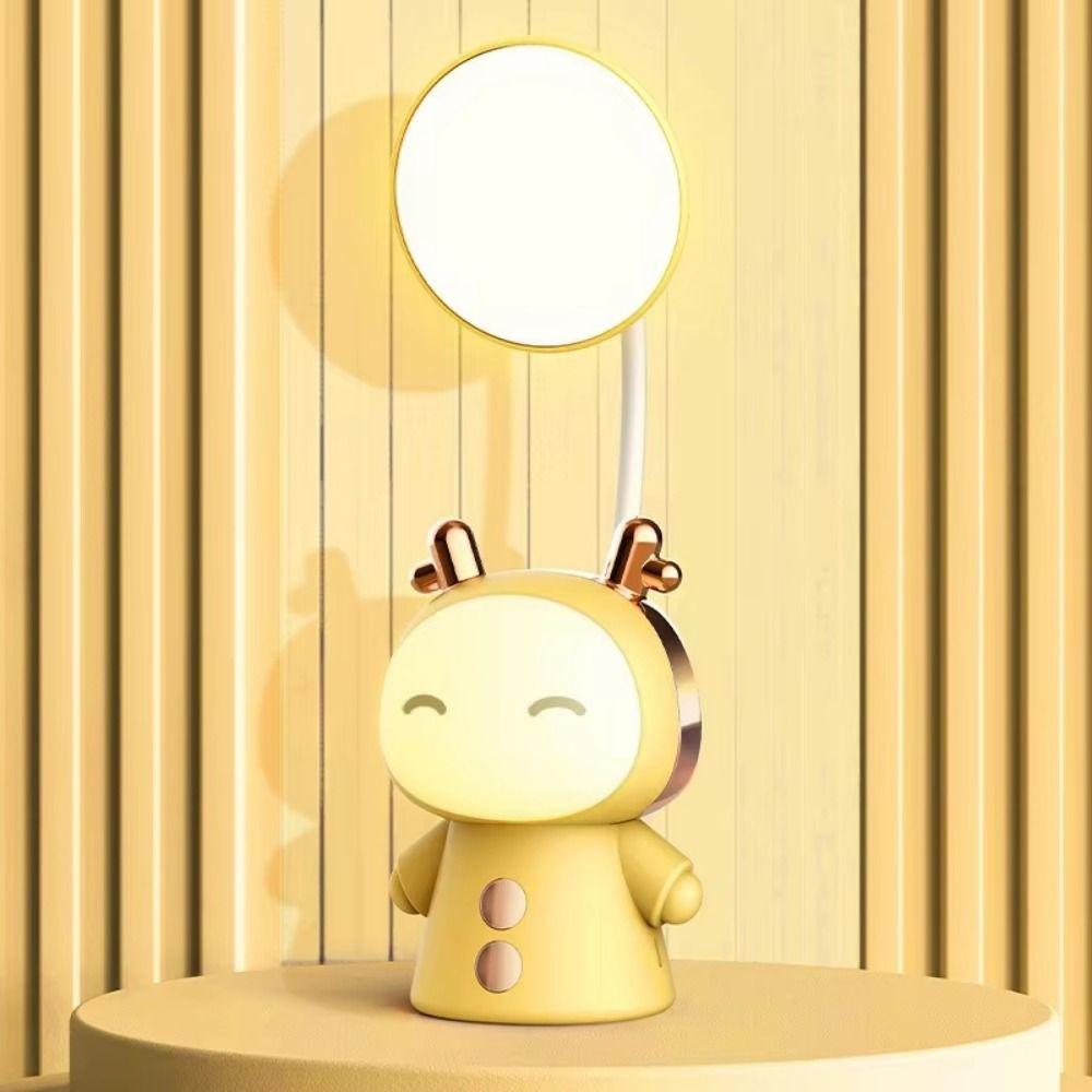 Lovely Cartoon Table Lamp Creative Night Light Eye Protection Reading Lamp  Room Decoration