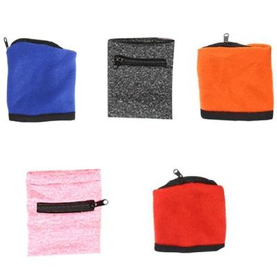 Wrist Brace Elastic Wristband With Zippered Pocket Breathable Sweat Wicking Wrist Support For Fitness Running Basketball