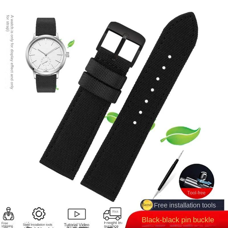 For Casio Forester FT-500WC Vintage Classic Forester Nylon Strap Watch Chain Seiko SKX007 SKX009 Canvas Leather Sport Watchband