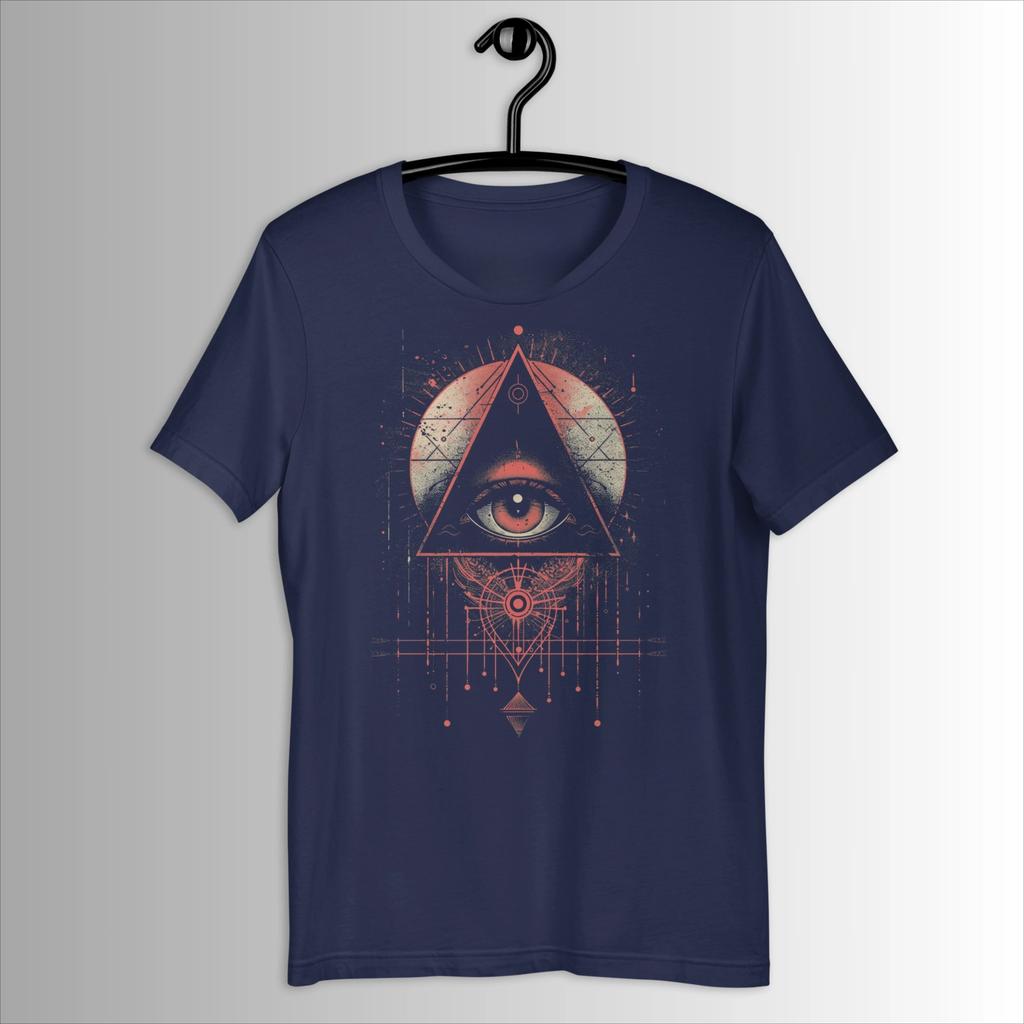 Evil Eye TShirt Gothic Occult Graphic Tee Graphic T Shirts Retro Streetwear Highquality Crewneck Shortsleeved Mens Tshirt