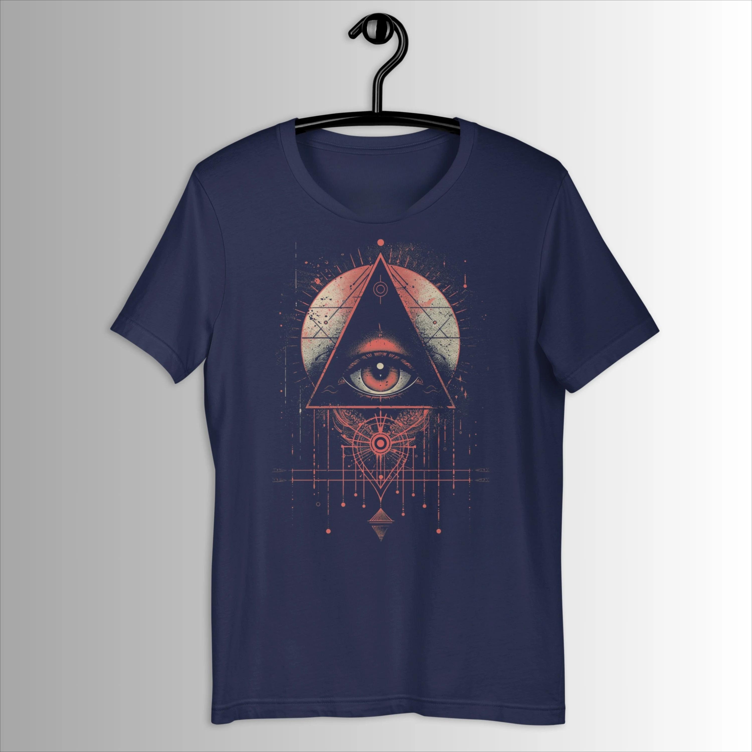 

Evil Eye TShirt Gothic Occult Graphic Tee Graphic T Shirts Retro Streetwear Highquality Crewneck Shortsleeved Mens Tshirt 4XL