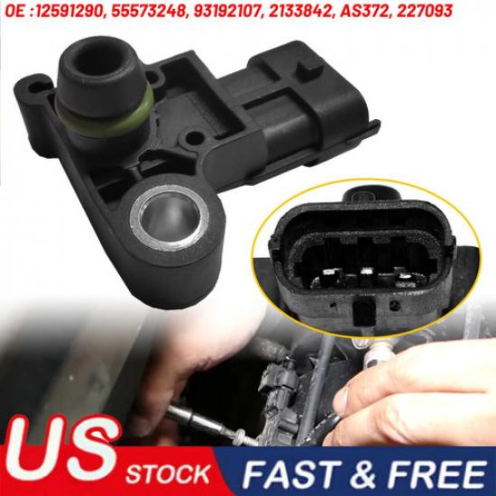 OEM# 12591290, 55573248,227093 Новый датчик абсолютного давления во впускном коллекторе MAP