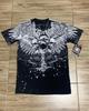 2000er Neues amerikanisches Retro lässiges HipHop Gothic Print Damenbekleidung Mode T-Shirt Street Kurzarm Damen und Herren y2K Tops