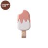 Novelty Ice Cream Plastic Adhesive Drill Free Bathroom Pink Wall Hooks Adhesive