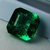 Green Colombian Emerald Square Cut 7 Carat Natural CERTIFIED Loose Gemstone A-3910c