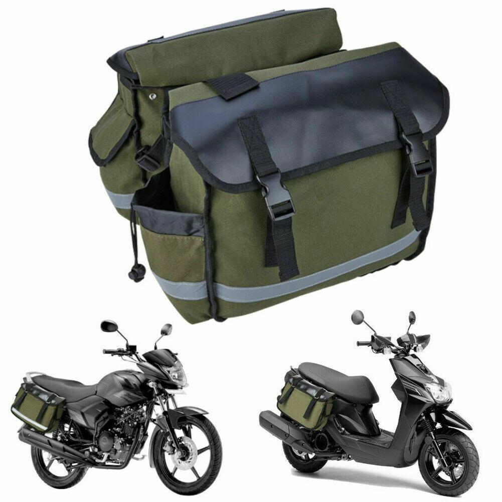 

Kolip 35L Bike Bag Bicycle Panniers Water-Resistant Large Capacity Rack Trunks Rear Seat Carrier Pack 13 x 1 x 17 Inches Green