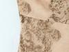 2025 Winter Golddruck Satin Schlanke Passform Langes Abendkleid