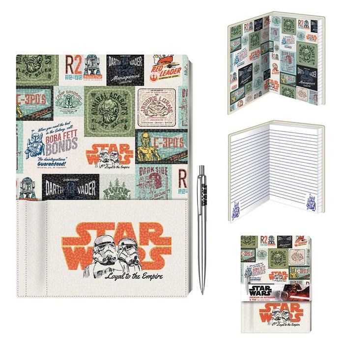 STAR WARS Set di quaderni e penne A5 "Loyal To The Empire"