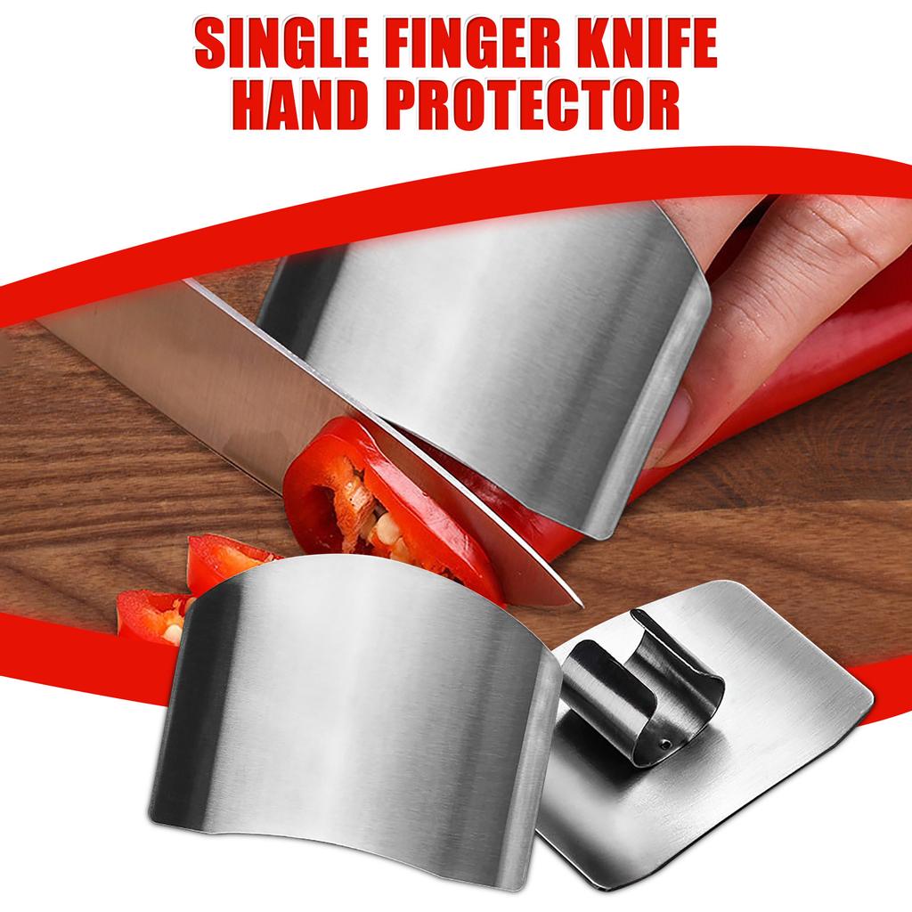 Kitchen Gadgets Stainless Steel Multi-Purpose Anti-Cutting Finger Guard