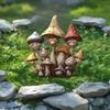 Acrylic Garden Signage Cute Creative Mini Figurine Multi Functional Waterproof Garden Floor Plugs Lawn