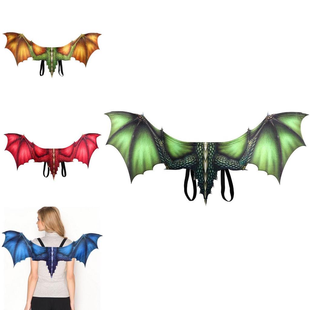 Vivid Non-woven Dragon Wings Cosplay Props For Halloween Parties And Role Play