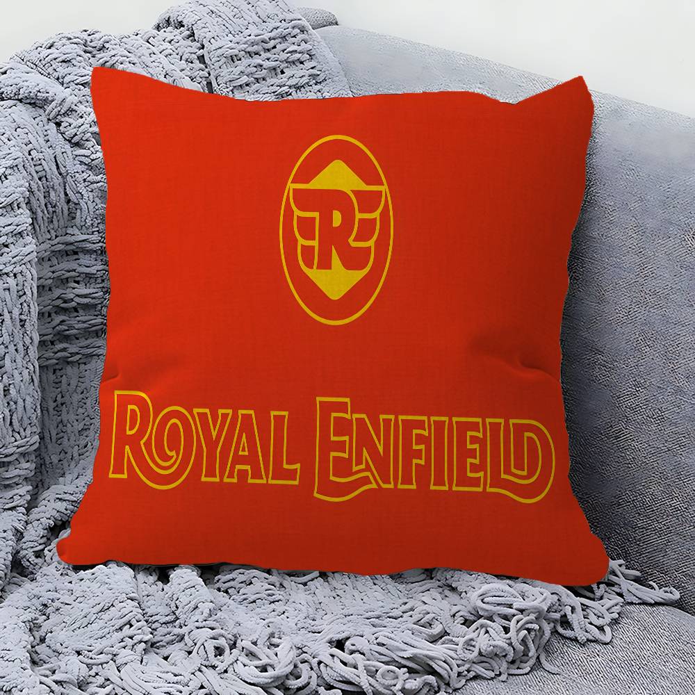 R-ROYALS E-ENFIELDS Logo Pillow Cover Sofa Cushion Cover Home Room Decoration Children Gift