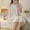 Girls' Short-Sleeve Princess Nightdress: Cute, Breathable, Summer Pajamas with Bowknot