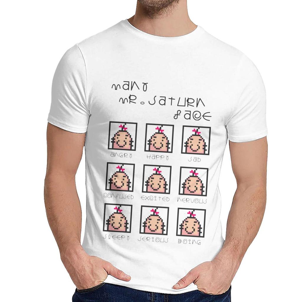 O Neck Many Face Earthbound Mother Rpg T Shirt Crazy For Male Natural Cotton La