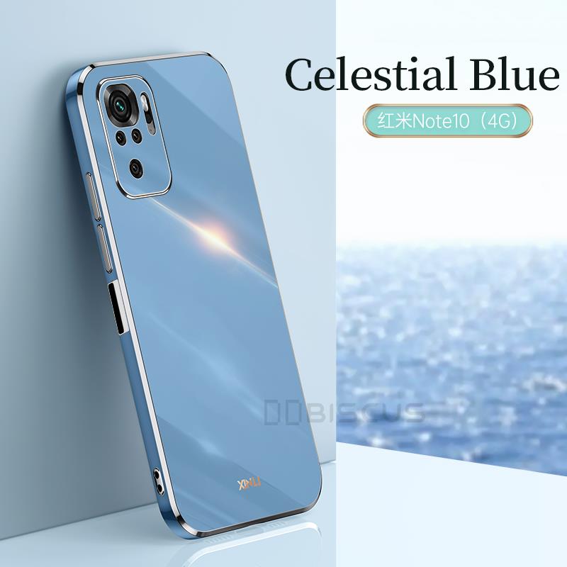 Case For Xiaomi Redmi Note 10 Pro 10S 7 8 8T Redmi Note 11 Pro 5G 11S Redmi 12 13C 12C A2 10C 9C A1 9A 9 Luxury Plating Silicone
