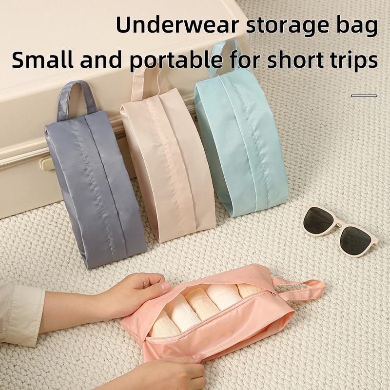 Travel Underwear Storage Bag Portable Underwear Socks Sorting And Packaging Bag Hand-Held Clothes And Miscellaneous Storage Bag