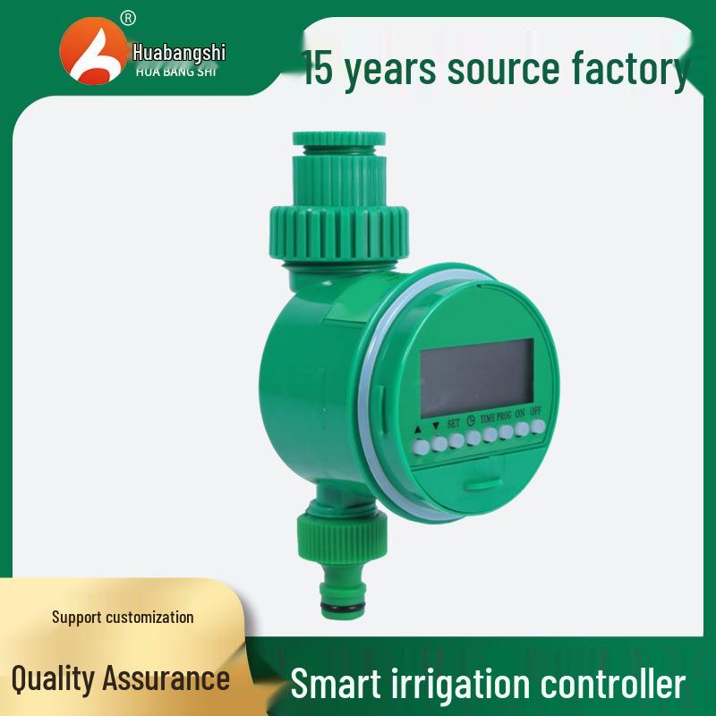

First-Gen Smart LCD Garden Irrigation Timer - Automatic Watering Device (English Version)