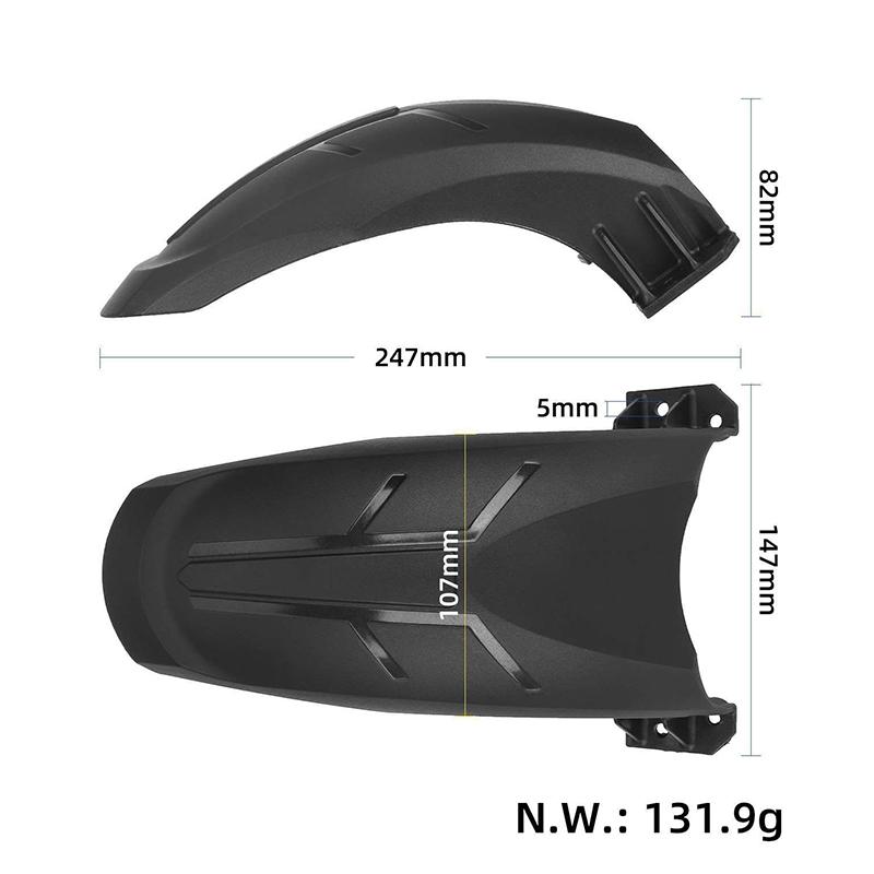 Guardabarros Delantero Trasero Scooter Eléctrico Guardafangos de Rueda Duradero Para Kugoo Kukirin G2 Max Patinete Piezas de Repuesto Accesorios