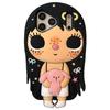 3D Cartoon Jade Anti-Fall Case for iPhone 14/13/12/11/Pro Max