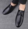 Pánské boty z pravé kůže, pohodlné, pro volný čas, klasické, pro muže, obchodní boty, univerzální, pánské, nazouvací, šněrovací, oxfordské boty