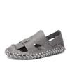 FashionSummer Outdoor Handmade Leather Casual Sports Sandals Men Roman Trekking Beach Sandalias Male Breathable Design Water Sneakers