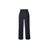 Nike SKIMS Pantaloni Tricot Mat cu Capse Laterale Obsidian Femei Partea de Jos Negru BO-WLG-3533-OBD