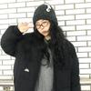 Winter warm stand turtleneck cotton-padded jacket solid color cotton-padded jacket fashion bread cotton-padded jacket long-sleeved jacket women