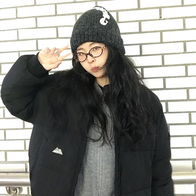 Winter warm stand turtleneck cotton-padded jacket solid color cotton-padded jacket fashion bread cotton-padded jacket long-sleeved jacket women