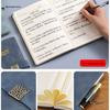 Custom Engraved Soft Leather Office Notebooks (Set of 5)