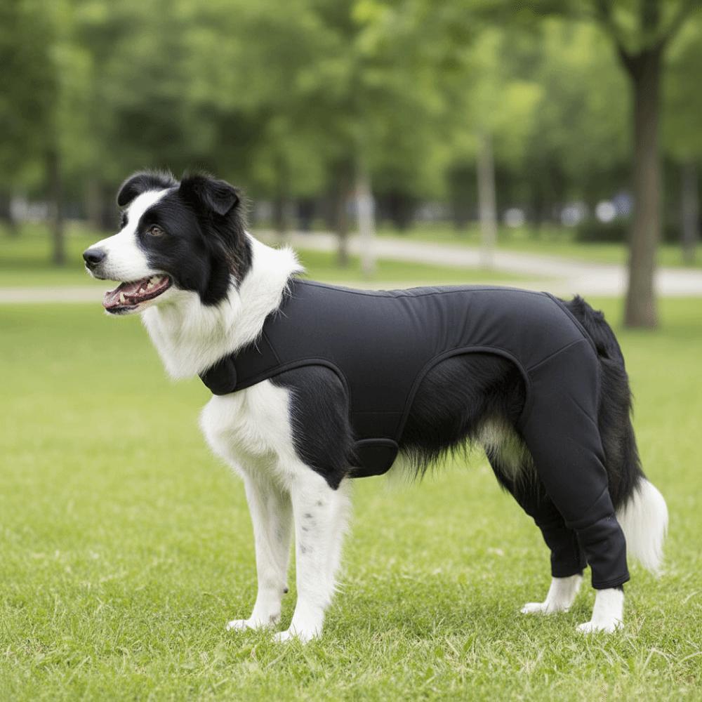 Adjustable Dog Leg Rehabilitation Suit Breathable Dog Knee Brace Wound Protection